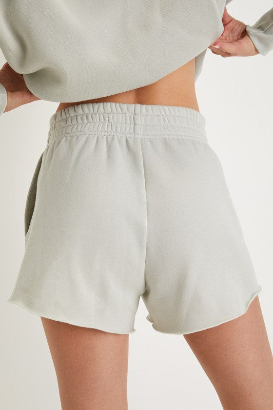 Anniversary Sage Green Graphic Lounge Shorts